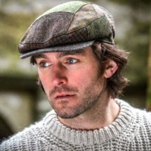Traditional Irish Wool Kerry Patch Cap