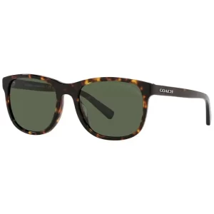 Coach HC8283U 51209A Sunglasses Dark Tortoise 55mm Men