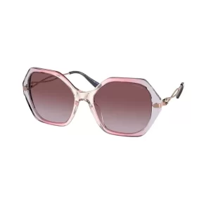 Coach HC7128 9331U8 Sunglasses Shiny Rose Gold 58mm Women